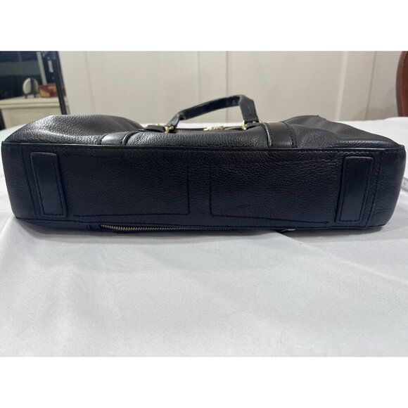 COLE HAAN BLACK MATTHEW’S ATTACHE BAG - Picture 7 of 16